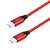 Logilink USB-C to USB-C cable, 1 meter, red