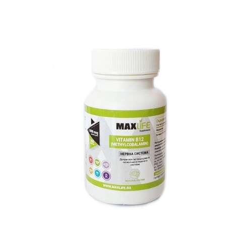 MAXLife B12-VITAMIN (metilkobalamin) 1000mcg 100 tabletta szublingvális 93305545