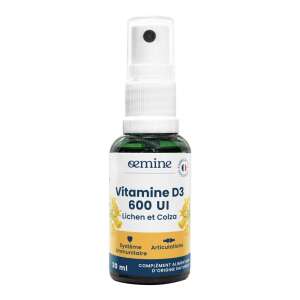 Oemine Vitamina D3 - vegetala, spray picaturi orale 93305552 Vitamine