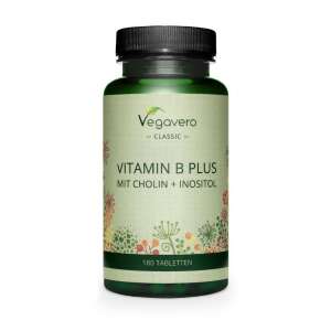 Vegavero Vitamina B Plus + Colina 180 Tablete 93305578 Vitamine