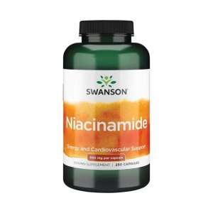 Swanson Niacinamide - Vitamina B3 500 mg 250 capsule 93305634 Vitamine