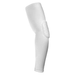 White elbow support with padding for sports, Original Deals brand - Everyday joint fixation