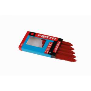 FESTA Zsírkréta - Piros - 5 db