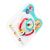 Colorful Baby Rattle 134077891