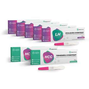 Babaváró csomag (5 db Hightop Biotech ovulációs gyorsteszt + 2 db Hightop Biotech terhességi gyorsteszt) 93330212 Kismama termékek, ápolók