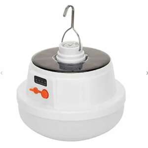 Lampka kempingowa zasilana energią słoneczną z hakiem, 10W, ładowalna, wodoodporna, przenośna - Latarnia słoneczna