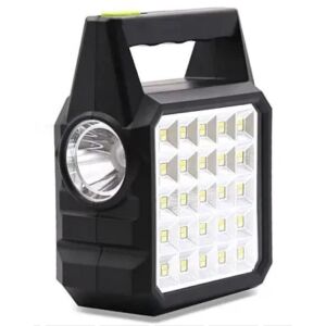 Lampa solarna LED SOLAR CITY, widok pod kątem - Latarnia słoneczna