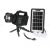 GD-P50 HA Solar Flashlight Kit with Solar Panel and Bulbs