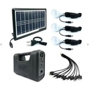 GDPlus GD-8080 Solar Lighting Kit with Solar Panel and LED Bulbs - Nonbrand Solar lantern