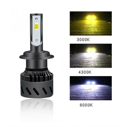 H7 LED Canbus bulb, 15000 Lumen, different color temperatures, car headlight upgrade