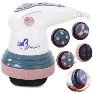 Professional 4-in-1 Anti-Cellulite Massager, Deep Massage, Infrared, Circulation Stimulating, Shoulder and Neck Pain Relief