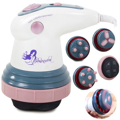 Professional 4-in-1 Anti-Cellulite Massager, Deep Massage, Infrared, Circulation Stimulating, Shoulder and Neck Pain Relief 131318177
