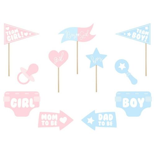 Baba Fotó Kellékek - 11 db-os Szett