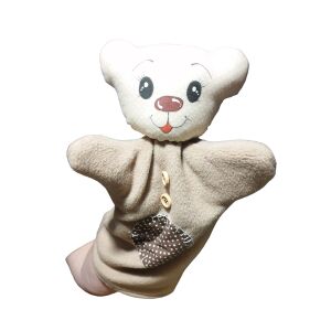 Kézműves Maci Báb - Puha, Vidám, Játékbáb