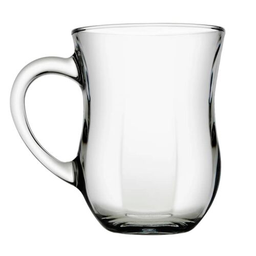 Egyetlen Pasabahce Gourmet Üveg Bögre, 350 ml, átlátszó üveg