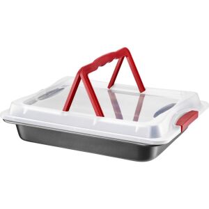 Ambition Lukrecja tepsi műanyag fedővel 42x29x5 cm 145516326 - Ambition