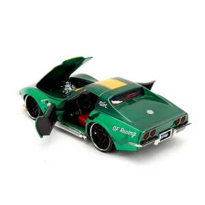 Street Fighter Cammy & 1969 Chevrolet Corvette Stingray ZL1 modell autó 1:24