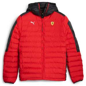 Puma Ferrari Race T7 Eclt Jk férfi kabát, piros, fekete és fehér részletekkel - Férfiaknak