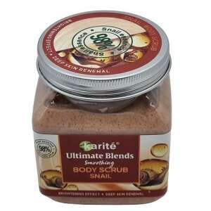 Karite Ultimate Blends Gładzący Peeling Do Ciała Ślimak, 98% Esencji Ślimaka, Rozjaśniający Efekt, Głębokie Odnowienie Skóry - Gumka testowa