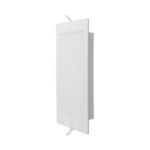 V-TAC süllyeszthető, szögletes LED panel, meleg fehér, 18W, oldalnézet - V-TAC