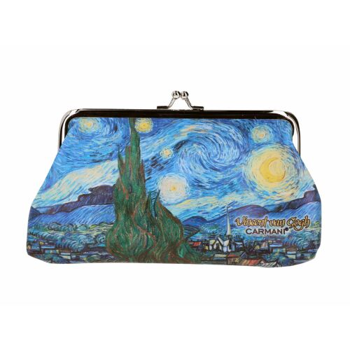 Carmani Van Gogh Csillagos Éj Pénztárca - 20x10x1 cm 177620566 - Női pénztárca