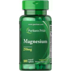 Puritan Pride Magnesium 250mg - 100 Capsule 93408868 Vitamine