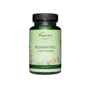 Vegavero Classic Resveratrol + Nikotinamid 60 kapszula étrend-kiegészítő - Szépség & Egészség