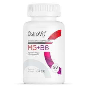 Magneziu + Vitamina B6, Mg + B6, 90 Tablete, OstroVit 93408920 Vitamine
