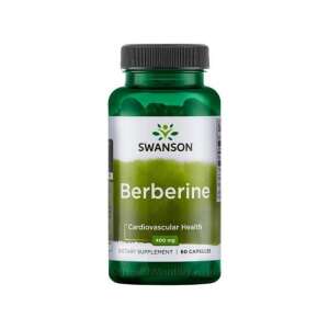 Swanson Berberine 400 mg 60 kapsułek, suplement diety dla zdrowia układu krążenia - Uroda i zdrowie