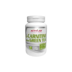 ActivLab L-Carnitină plus Ceai Verde 60 capsule, supliment alimentar pentru gestionarea greutății și sprijinirea energiei - Arzător de grăsimi