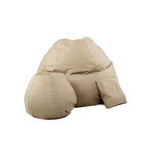 Drapp ALL IN XXL kültéri babzsákfotel garnitúra, bézs színben, babzsákfotel, puff és párna tartozékokkal - Babzsákfotel & Ülőke