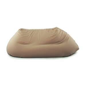 Drapp Relax babzsák kanapé, bézs színben, kényelmes ülésre - Babzsákfotel & Ülőke