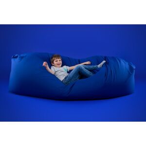 Gyerek pihen a Relax Kék Babzsák Kanapén - Babzsákfotel & Ülőke