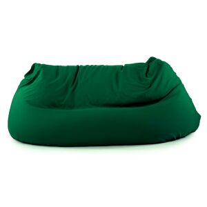 Relax Zöld Babzsák Kanapé elszigetelve fehér háttéren - Babzsákfotel & Ülőke