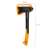 Fiskars X18 S axe, dimensions, 19.4 cm and 47.7 cm