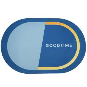 Goodtime csúszásmentes fürdőszőnyeg, kék, 58 x 38 cm - Fürdőszoba szőnyeg