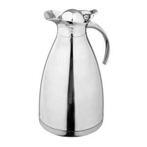 Carafa termos Pufo din inox pentru bauturi calde, ceai, cafea, 2 L, argintiu- eleganta, rezistenta si eficienta 93422299 - Ulcioare