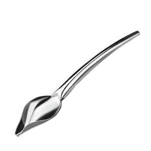 Metal Spoon with Drizzle, Pufo Decorated, for cakes and pastries decoration, 19 cm 93422686 - Spoon