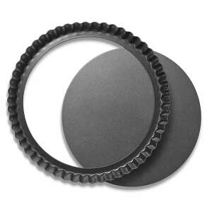 Pufo Cookies round metal tray for cakes and pastries, with removable base, 28 cm 93422871 - Bread Bin