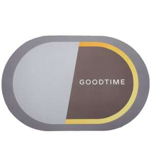 Goodtime csúszásmentes fürdőszőnyeg, szürke, 58 x 38 cm - Fürdőszoba bútor