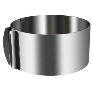 Adjustable cake ring, stainless steel, 15-30 cm diameter, Pufo Cake - Baking Mold
