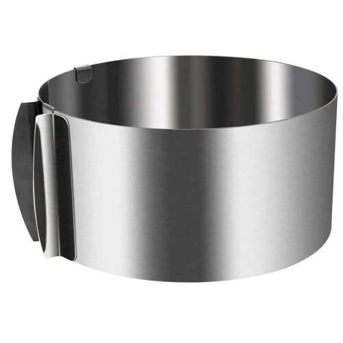 Adjustable cake ring, stainless steel, 15-30 cm diameter, Pufo Cake