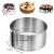 Adjustable cake ring, stainless steel, 15-30 cm diameter, Pufo Cake, with handles for easy adjustment