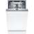 Bosch SPV6YMX08E beépíthető mosogatógép, fehér, elülső nézet