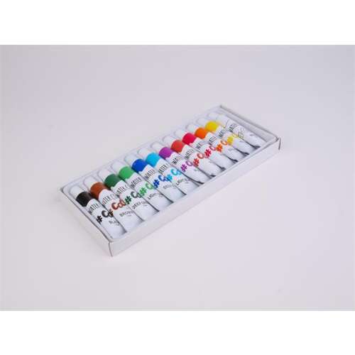 COOL BY VICTORIA 12 darabos akvarell festékkészlet dobozban