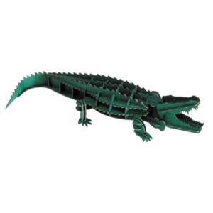 3D papírmodell Fridolin Krokodil 93433996 3D puzzle