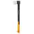Fiskars X28 M splitting axe, orange and black