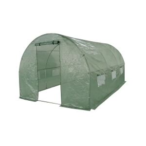 Garden Tunnel Greenhouse 250x400x200cm, walk-in polytunnel for plants - Garden