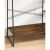 VASAGLE Clothes Rack with Shoe Rack, 5 Shelves, 6 Side Hooks, 45x120x160 cm, Rustic Brown and Black 93439073