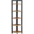 Ъглов рафт, Vasagle, LLS803B01, Rustic Brown, 30 x 30 x 150 см 93439430